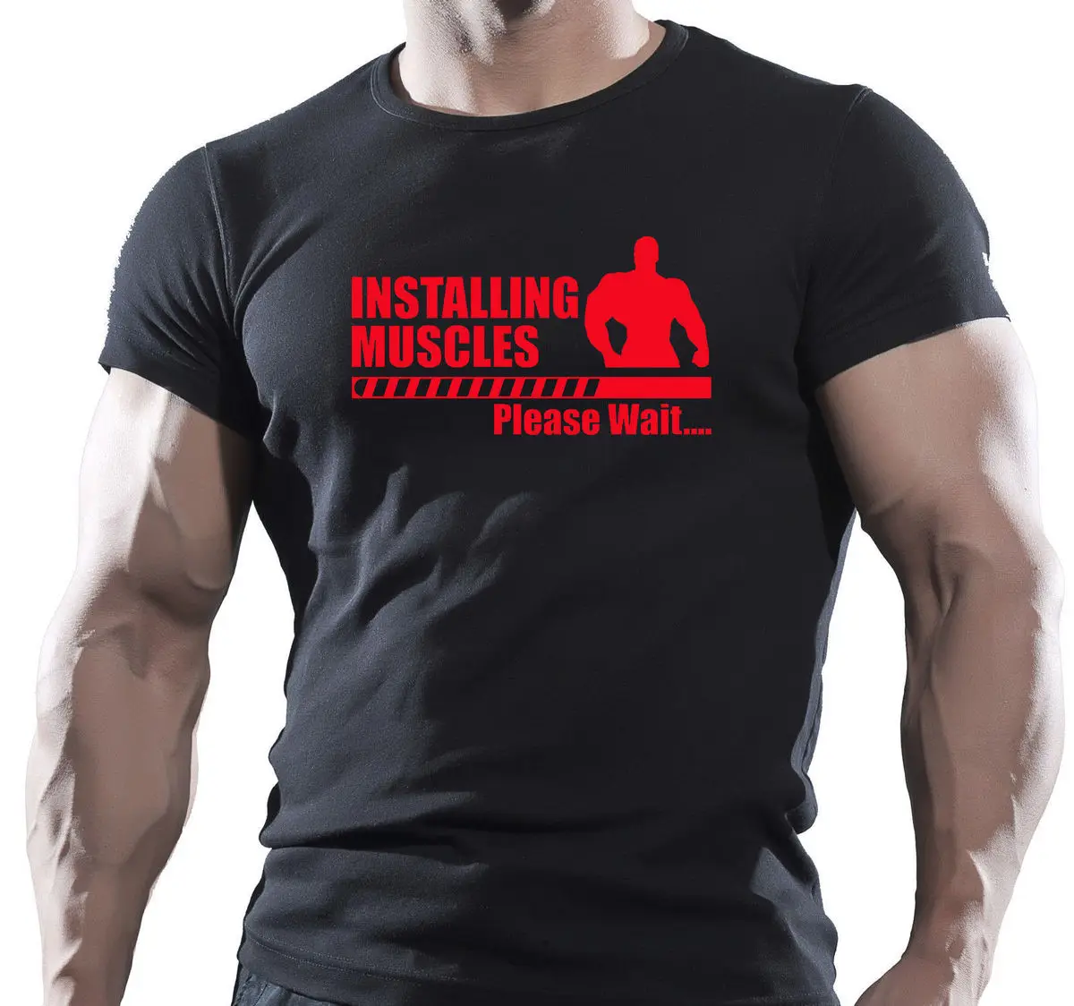 

Rouge Installing Muscles Entrainement Fonctionnel Seance D'entrainement 100% Cotton Short Sleeve Summer T-Shirt T Shirt