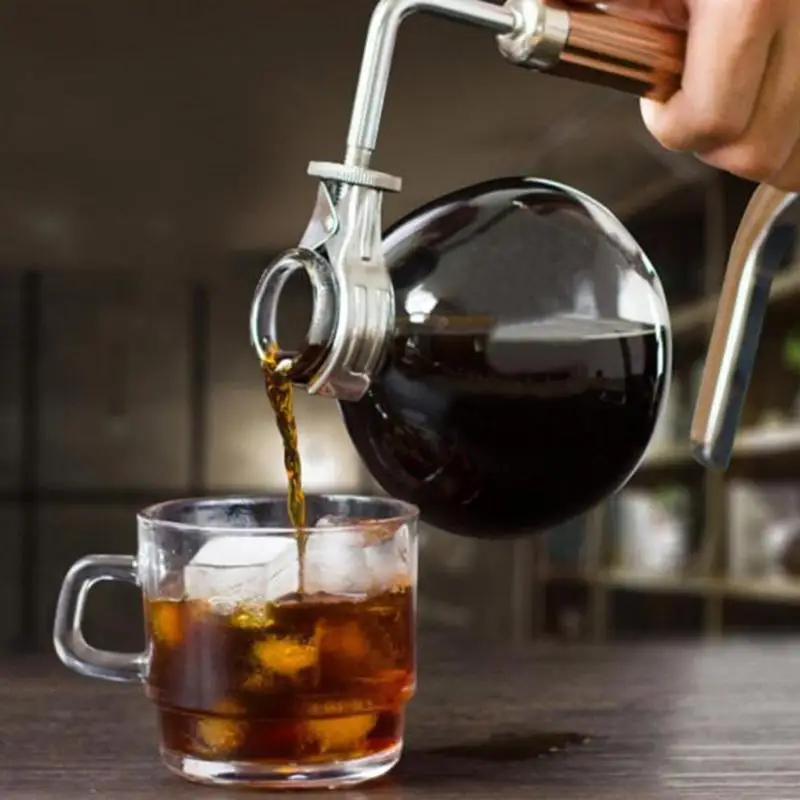  Hand Siphon Coffee Maker Pot Heat-resistant Glass Coffee Machine Filter Kit Coffee Machine Filter f - 32951827951