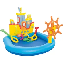 Игровой бассейн Кораблик с принадлежностями для игр, Bestway