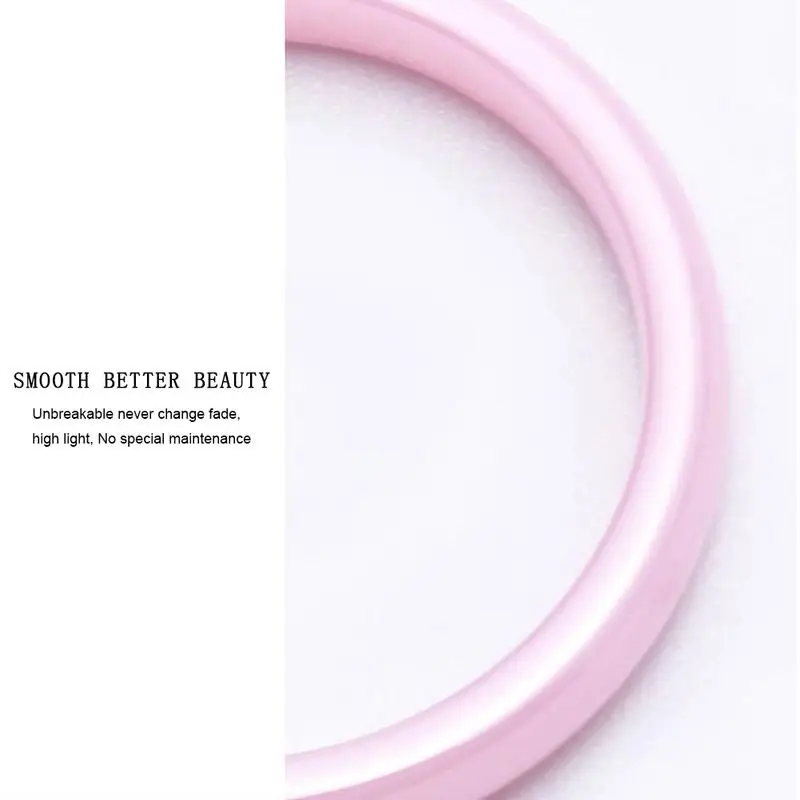 3mm Ceramic Ring Simple Fashion Modern Arc Plate Tricolor Ring Wedding Rings Ornaments For Women Men Couple Jewelry Accessories