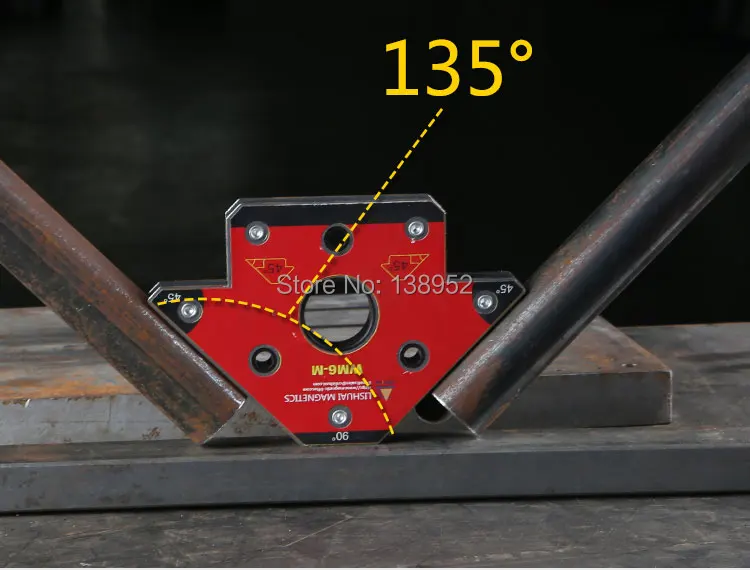 2 шт./компл. стрела магнитный сварочный зажим для крепления магнит под разными углами магнит позиционер под углом 45 градусов и 90 градусов датчик приспособления