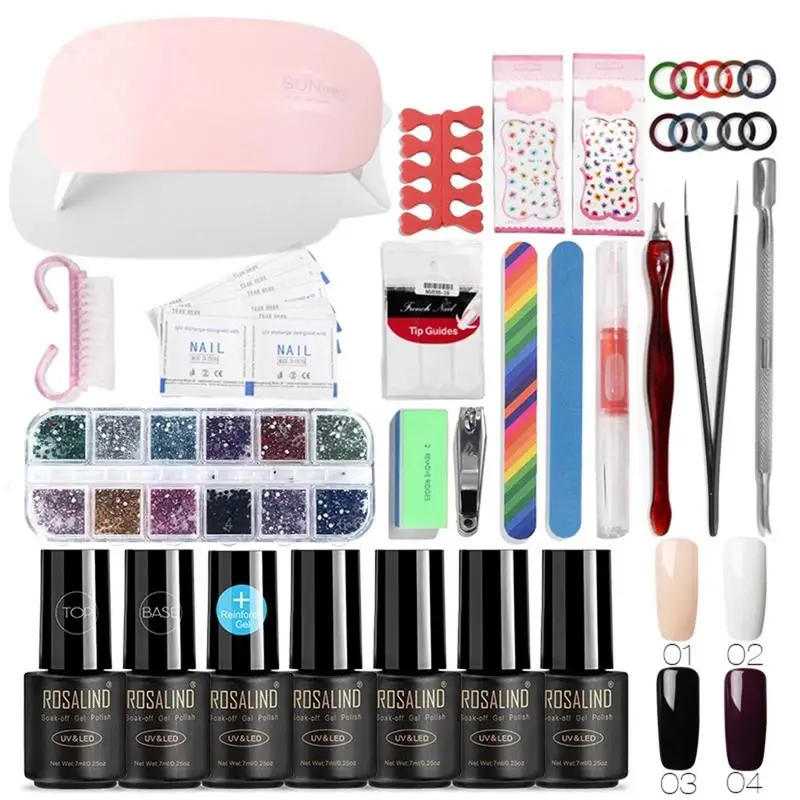 

Nail Tool Kit Beginner Nail Polish Gel Manicure Tool Convenient And Durable Perfect And Durable Multi-functional Product