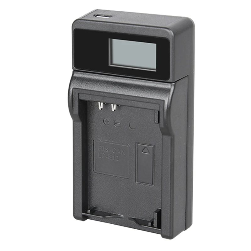 1 упаковка LP E12 аккумулятора и быстрого зарядного устройства Micro USB для Canon LPE12 EOS M50