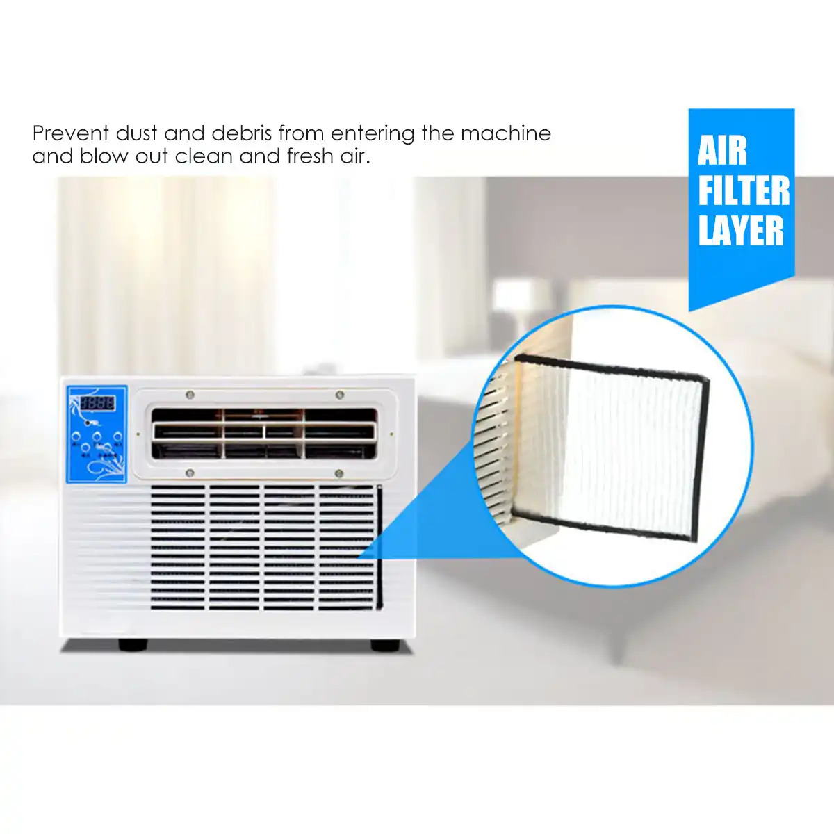 900w 220v Portable Heater Air Conditioner Window Desktop Air Conditioner Cooling Heating Cold Heat Dual Use Dehumidification New Air Conditioners Aliexpress