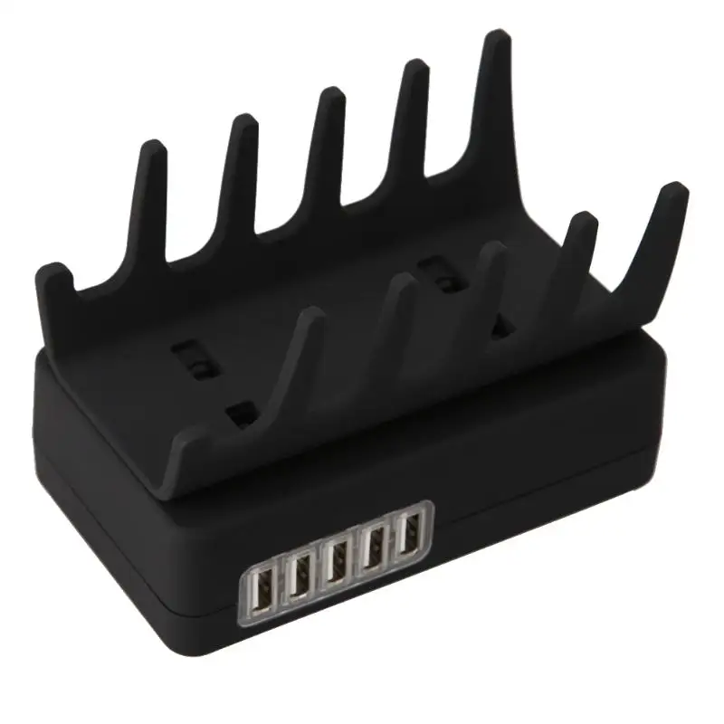 

60W 12A Intelligent 10 Ports Smart Charging Station USB Power Wall Charger
