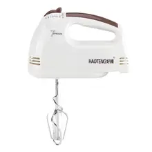Горячая 100 W 220 V 7 скоростей Электрический ручной миксер яичный наживка вспениватель молока торт кухонные инструменты для выпечки