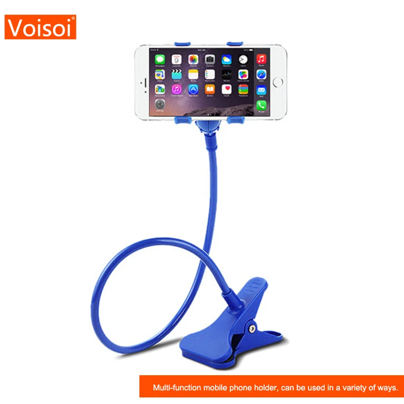 

360 Rotating Flexible Long Arms Cell Phone Holder Desktop Bed Lazy Bracket Mobile Stand Support For iPhone IPad For Samsung