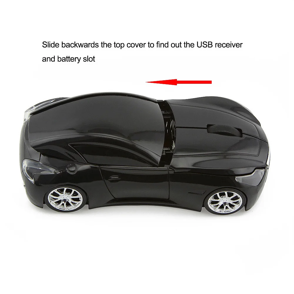CHYI беспроводная мышь Infiniti Спортивная Автомобильная 1600 DPI оптическая 3D