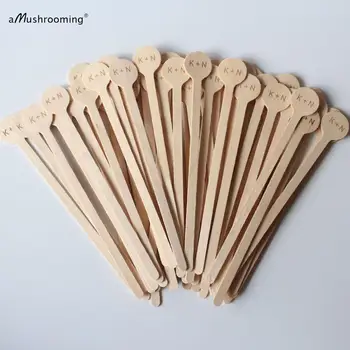 

100 Personalised Cup Drink Stirrers Stir Sticks initials name Wedding Party Stirrers st valentine's day Wedding Engagement