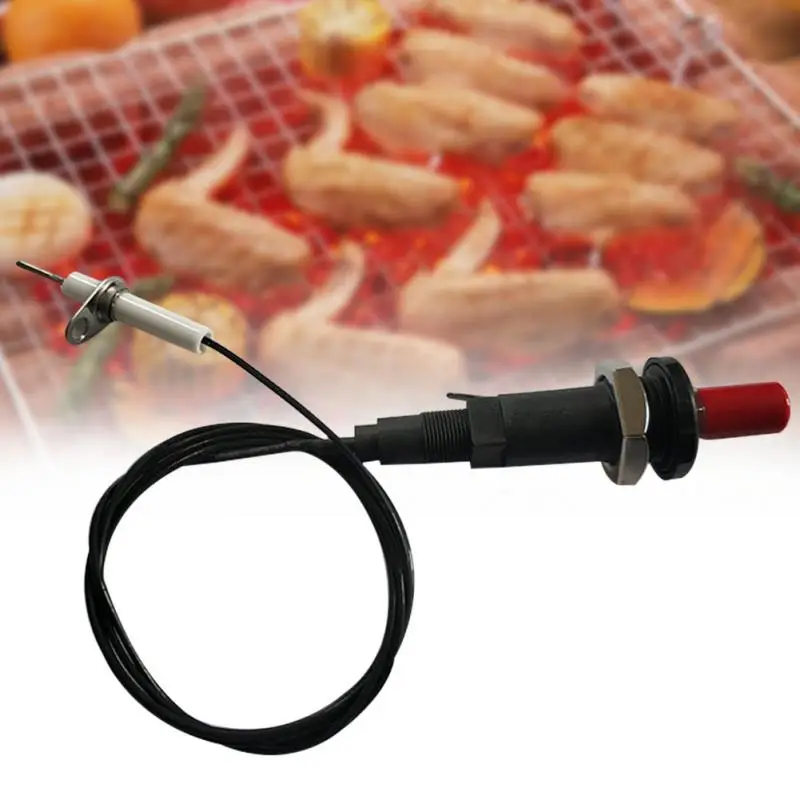 

Piezo Spark Ignition Set For Gas Grill Oven Push Button Home Kitchen With Cable for BBQ