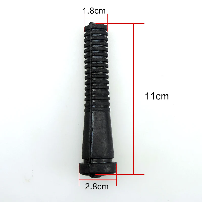 30 pcs Black chicken Rubber Rod Poultry Plucking Fingers Hair Removal Machine Glue Stick Chicken Plucker High Qulity Length 11cm