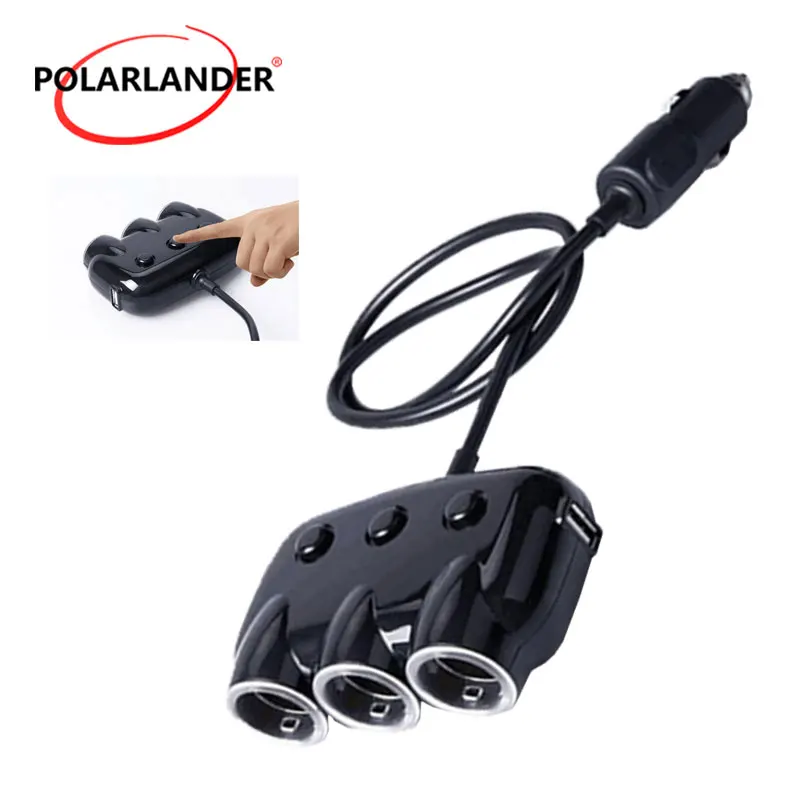 2.1A 2A for smartphone For Android Mini Universal Triple USB Car Vehicle Charger Adapter Socket 3 Port Car-charger | Автомобили и