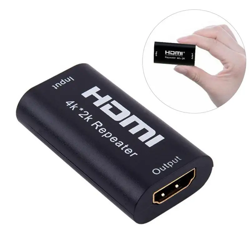 

40M Cable Matters Powered 4K HDMI Extender Repeater Coupler Supporting HDMI 2.0 At 4K 60Hz With Power Supply lintratek