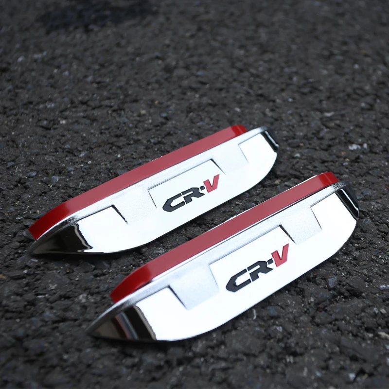 

Foal Burning Car rearview mirror ABS Chrome plastic rain eyebrow two optional For Honda CR-V CRV 2012 2013 2014 2015 2016 2017
