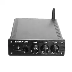TDA 7498E 400 Вт Hi-Fi мини стерео bluetooth усилитель аудиоусилитель