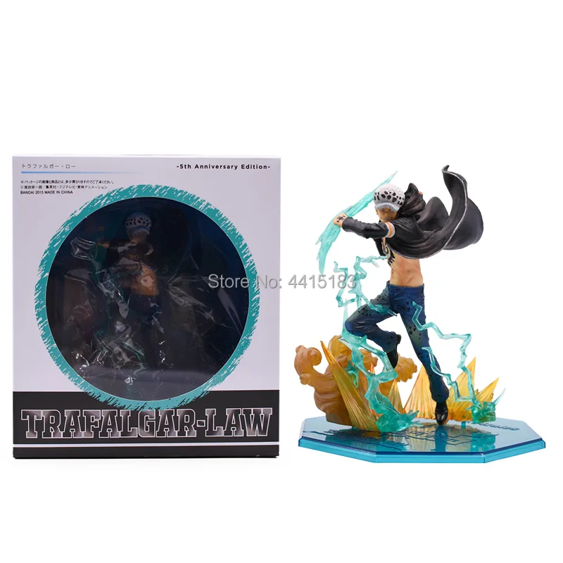 Anime One Piece ZERO Trafalgar Law Battle Ver PVC Action Figure Doll Collectible Model Figuarts Toy Christmas Gift For Children