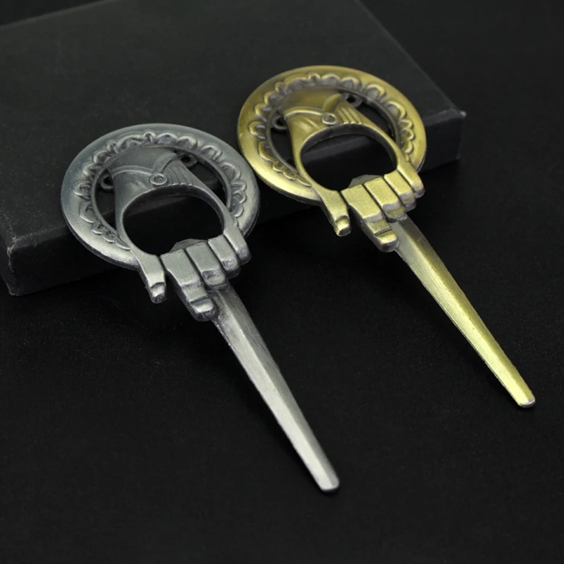 

Game Of Thrones Bottle Opener Hand Of The King Beer Opener Anillo Abridor Wijnopener F0