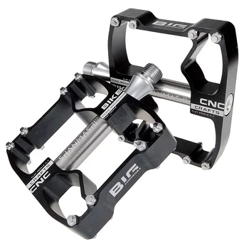

1 pair Bike Pedals MTB Road Bicycle Pedals Purple Aluminum Alloy Platform 3 Sealed Bearing Ultralight Cycling Bike Pedals