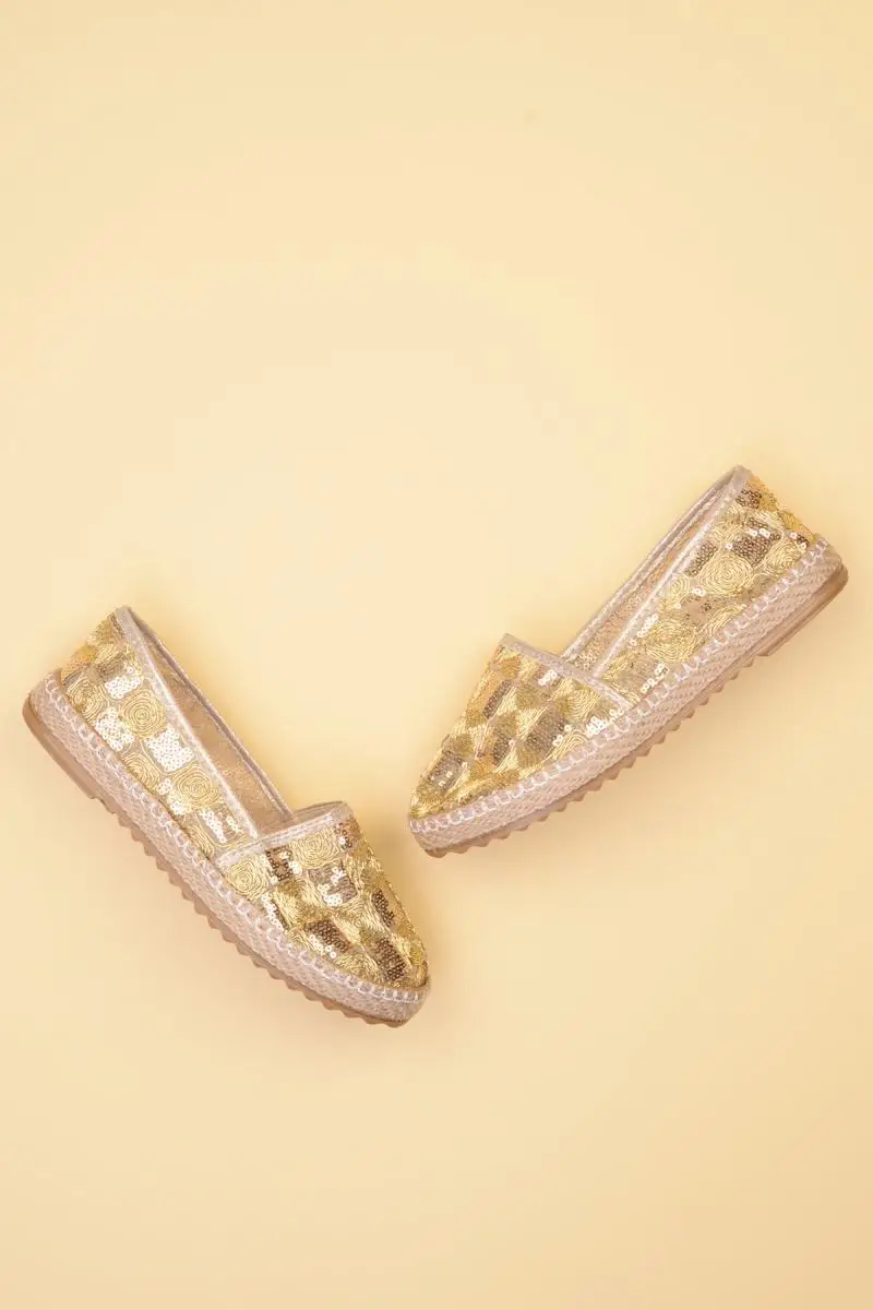 

Bambi Gold Women Espadril F0365005122