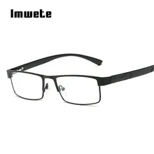 Imwete очки для чтения из титанового сплава, мужские винтажные бизнес очки по рецепту дальнозоркости с градусом+ 1,0 2,0 3,0 3,5 4,0