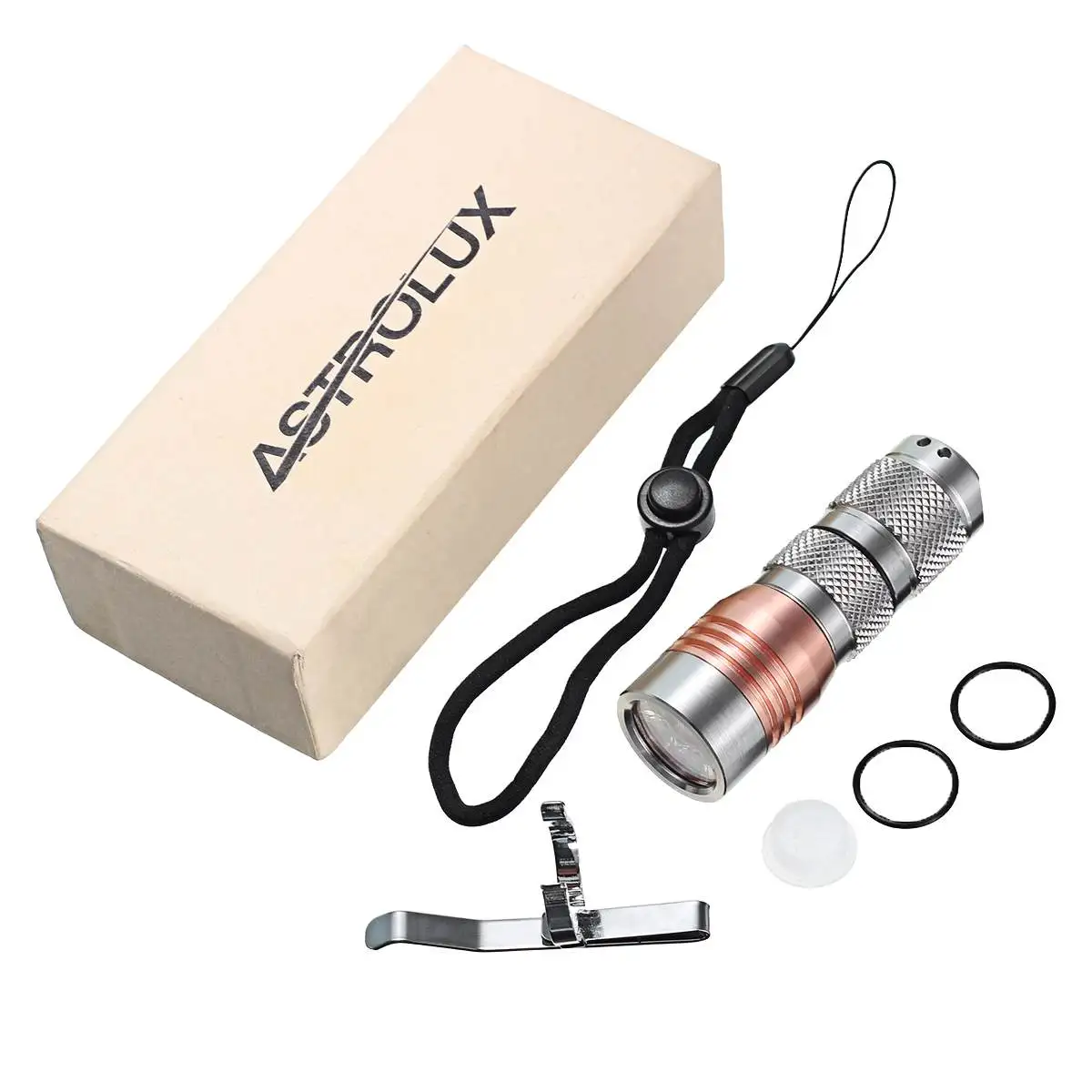 Astrolux IPX 8 водонепроницаемый S41S нержавеющая сталь 4x Nichia 219C/XP G3/G2 A6 1600LM Мини