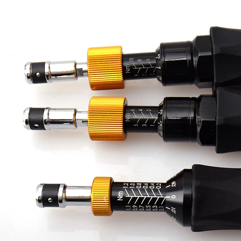 Preset Torque Screwdriver - Adjustable 10-65 In.lb, Manual Setting, With Magnetic Bit Holder