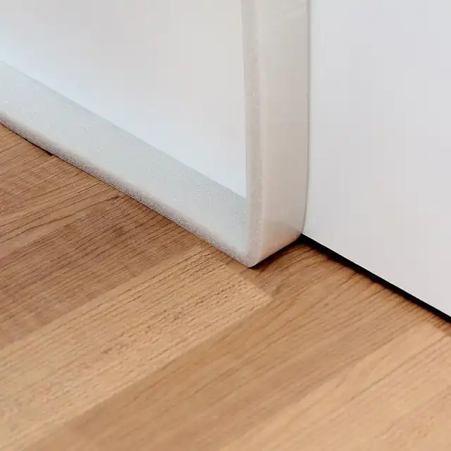 Door Sticker Door Windows Gap Bottom Windproof Soundproofing Self Adhesive Strip Foam Collision Avoidance Rubber Weatherstrip