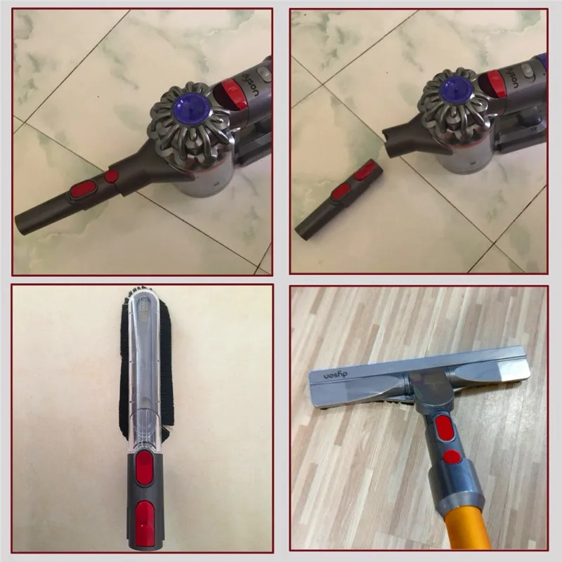 

Dyson V8 Adapter Set Use Older Tools attachments Replacement With Your Dyson V8 or V10 V7 Cordless Vacuum Cleaner Parts