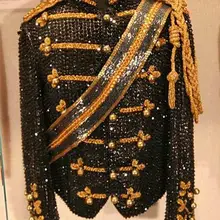 201 8 Новая мода мужская одежда тонкий MJ Майкл Джексон танец блёстки сценический костюм плюс размеры певица костюмы