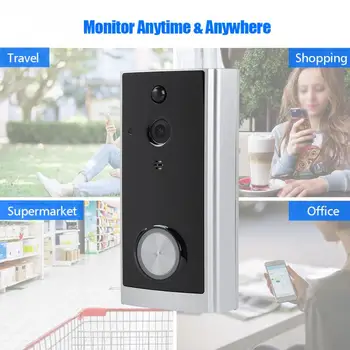 

Doorbell Remote WiFi Wireless Smart Visible Doorbell Phone Video Intercom Camera deurbel Home Security System Door Bell
