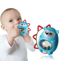 Ежик молярное зеркало детские мягкие полые погремушки игрушечные лошадки игрушка в виде животного мяч Развивающие игрушки подарок