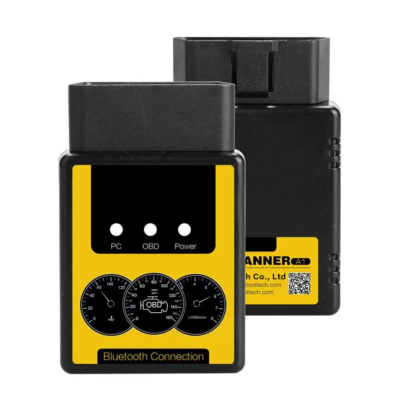 AUTOOL A1 OBD2 сканер V1.5 Bluetooth/WI FI OBD II Авто диагностический работает на Android лучше чем