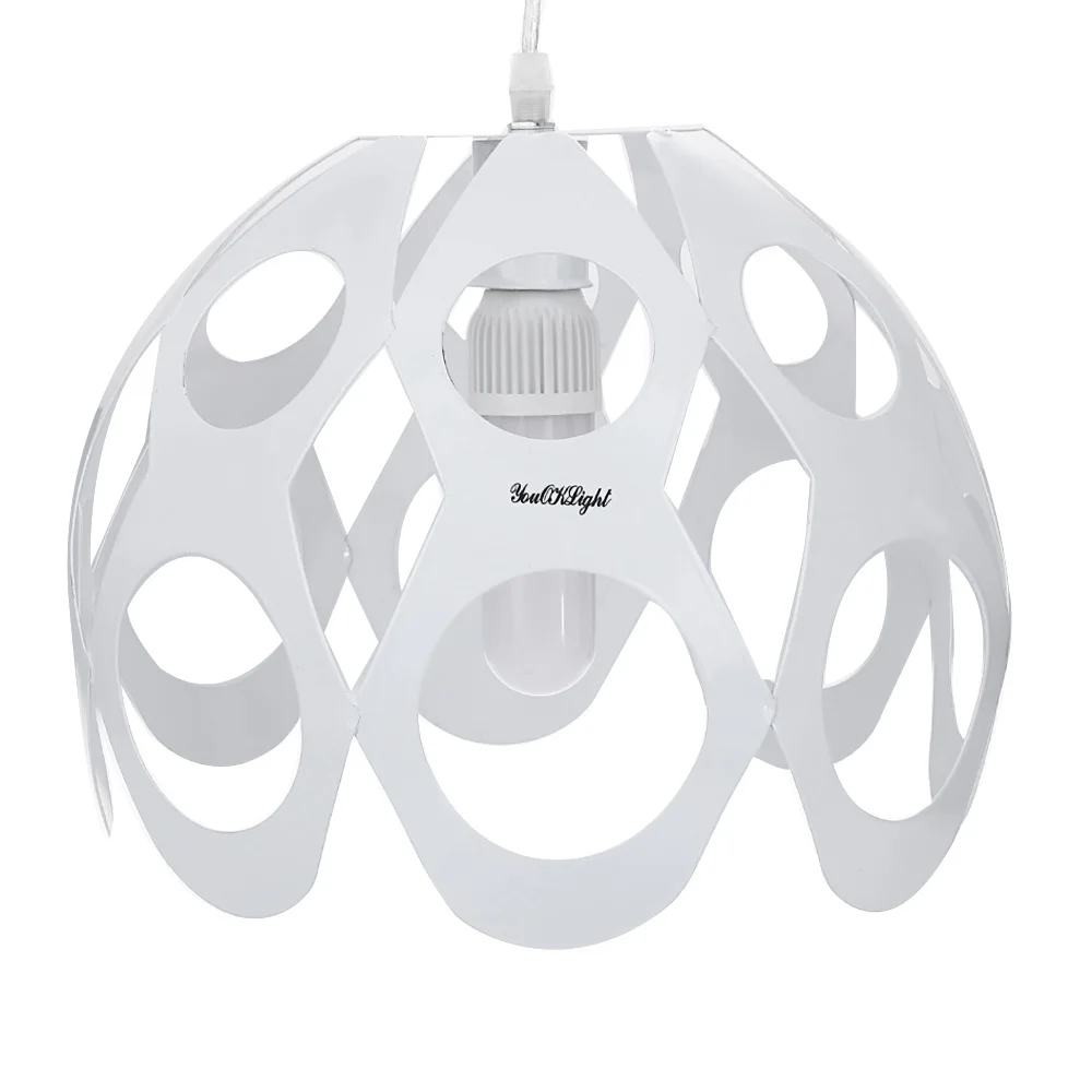 ON SALE YouOKLight Lamp Cover Round Shaped AC 85- 265V E27 Pendant Lampshade For Lighting Decoration