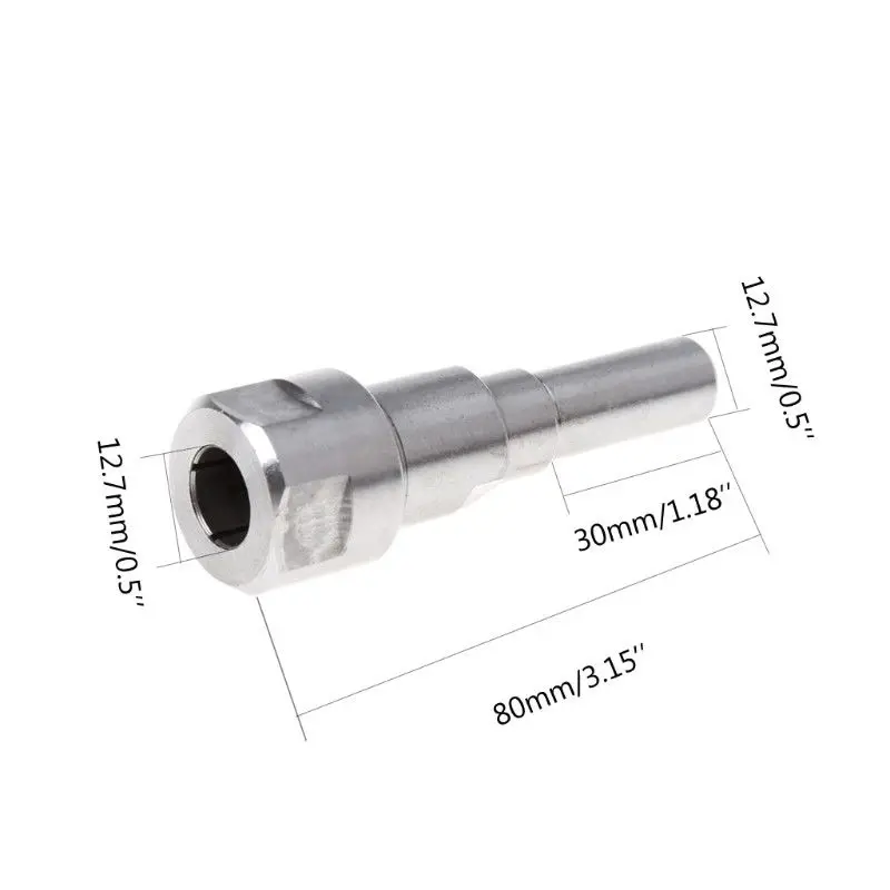 

1 X 1/2 Shank Bits Router Collet Extension Engraving Machine Extension Rod Tool