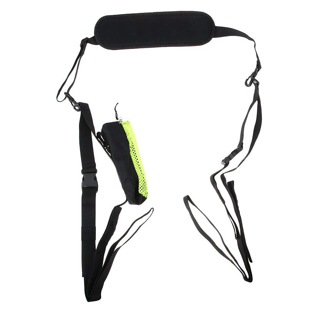 

Surfboard Shoulder Carry Strap Raystreak SUP Board Carrying Strap With Mobile Phone Bag Paddle Buckle