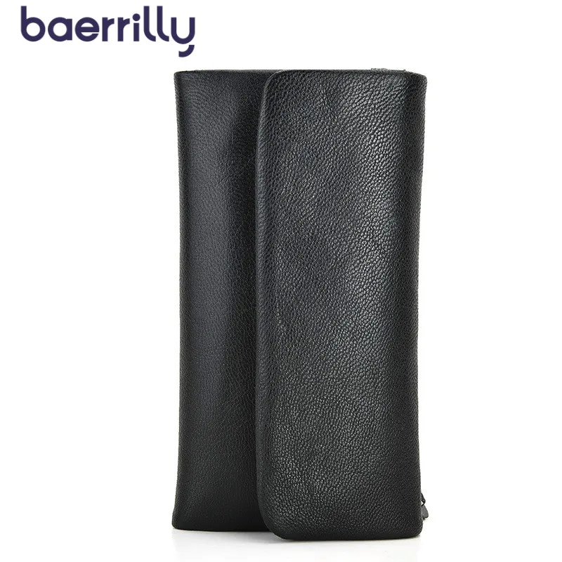 

Women Wallet Genuine Leather Coin Purse Zipper Sheepskin Money Pocket Clutch Bags Long Card Holders Purses And Handbags Luxury