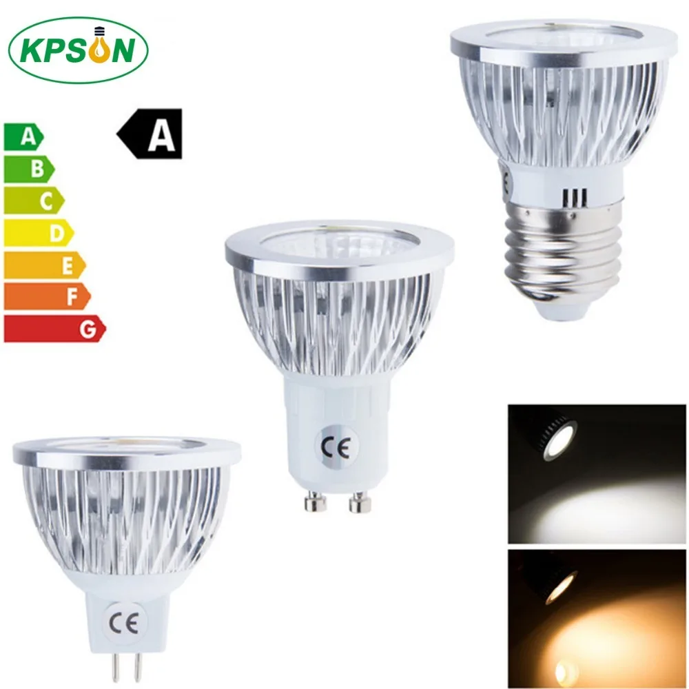 

3W 5W 7W 9W High Power Led Light Bulbs Epistar COB Spot Light Dimmable E27 GU10 MR16 Led Downlight Lamps