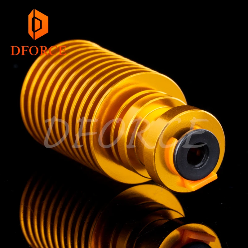 Золотистый радиатор для e3d gold hotend 1 75 мм|Детали и аксессуары 3D-принтеров| |