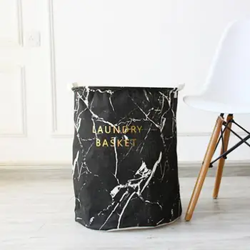 

Marbling 40X50CM Large Designs Laundry Hamper Bag Clothes Storage Basket Home Clothes Barrel Bags Kid Toy Storage Laundry Basket