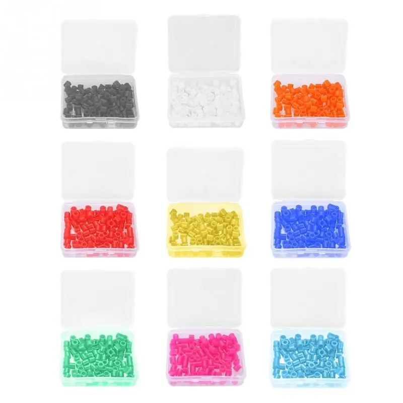 10 Colors 100Pcs/Box Orthodontic Code Rings Universal Dental Instrument Autoclavable Sanitizers