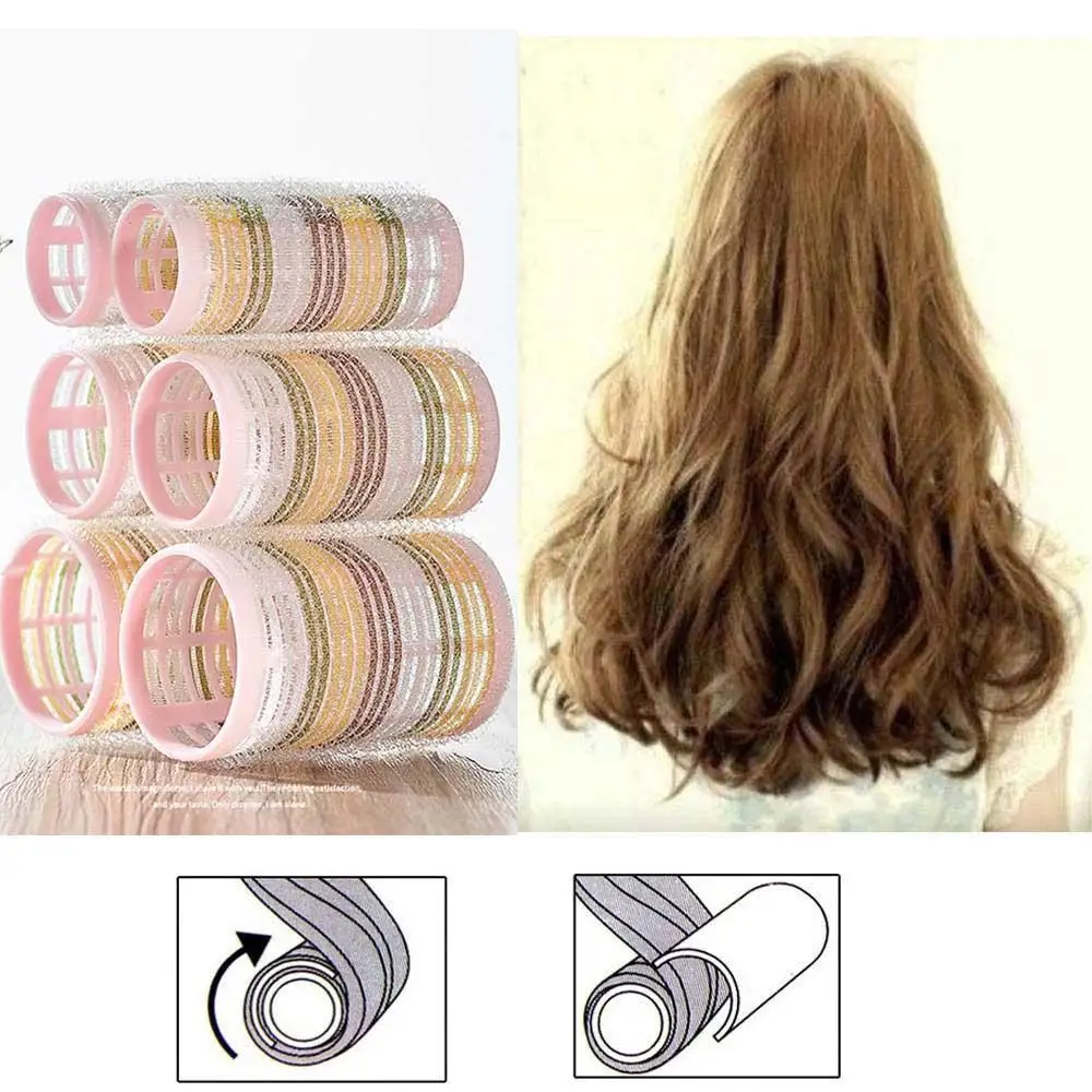 Набор цилиндрических волос розовый стиль женские щипцы для завивки волос палочки вьющиеся волосы модные новые инструменты форма
