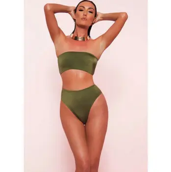 

2019 Women Sexy Push-up Padded Bikini Set Crop Top +High Waist Short Swimwear Swimsuit Bathing Suit Lot