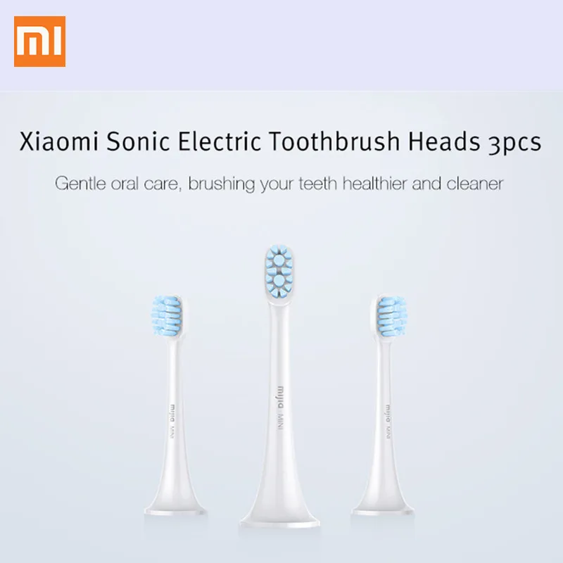 

Xiaomi Sonic Electric Toothbrush Head 3pcs Mijia General Brush Head 3D High-density Flexible Oral Care Tool For Home
