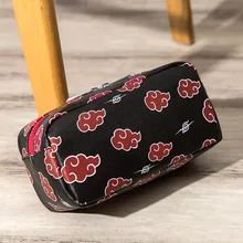 Аниме Наруто Акацуки из искусственной кожи ручка косметичка карандаш держатель Чехол Хокаге костюм для косплея макияж Чехол Коллекционная сумочка подарок для мальчиков