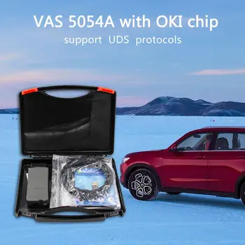 

VAS5054A OKI Chip ODIS V4.3.3/.13/.23/V3.0.3 Supports UDS Car Diagnosing Unit With Bluetooth