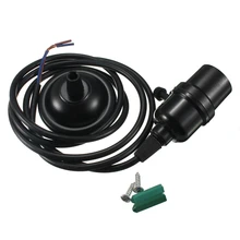 CLAITE E27 винт повесить держатель лампы подвесной потолок Винтаж промышленная лампа с выключателем AC110-220V