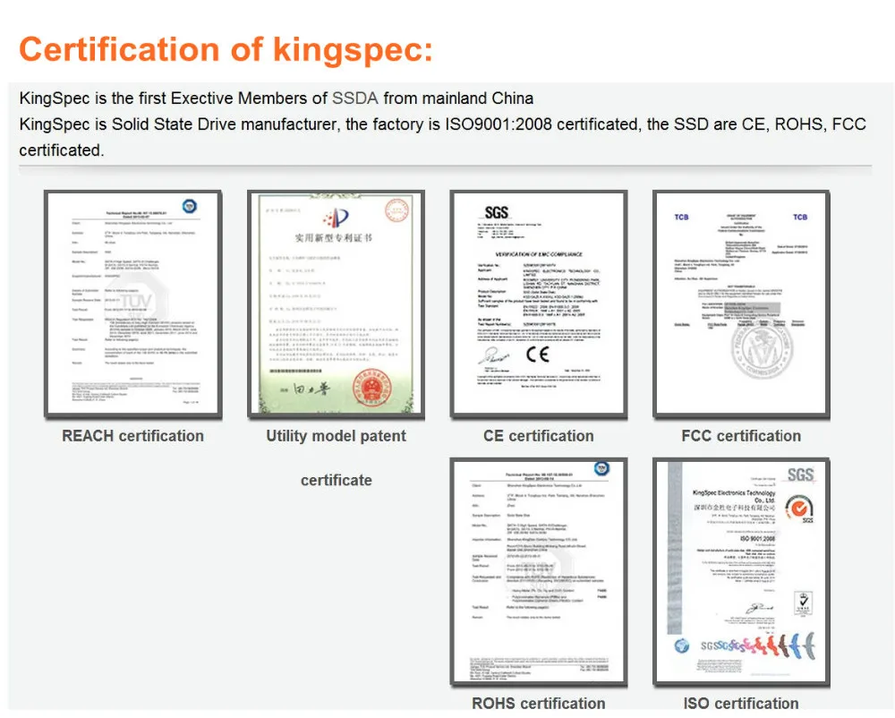 certification 600018