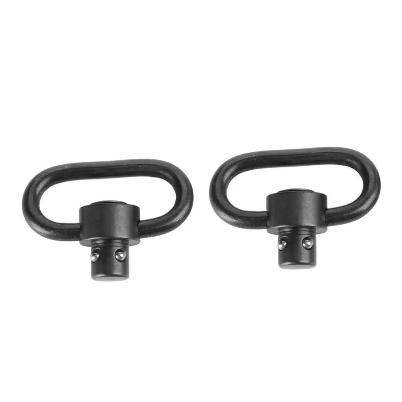 

1pc Heavy Duty Push Button Quick Detach Release Mount Ring Works with Most Weapons QD Sling Swivel Scope with a Sling Swivel Mo