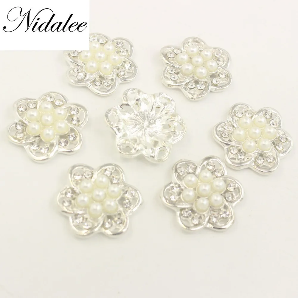 

Nidalee Silver Rhinestone Button Iron on Diamante Bridal Appliques Wholesale Crystal Patches Trim Beaded Hotfix Jewelry Transfer