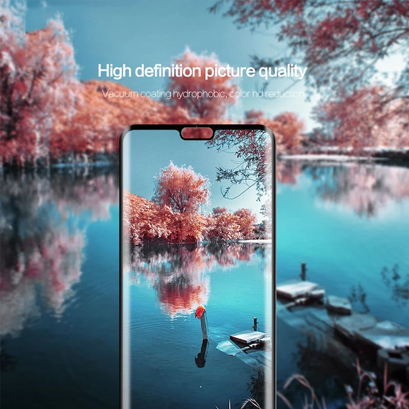 P20lite полное покрытие для huawei P20 lite pro P Smart Cover защитную Стекло Scren Y9 2018 Nova3 honor 10 9